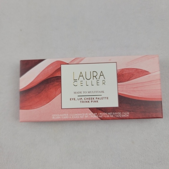 NIB Laura Gellar eye, lip and cheek pallet - think pink  - Picture 1 of 4